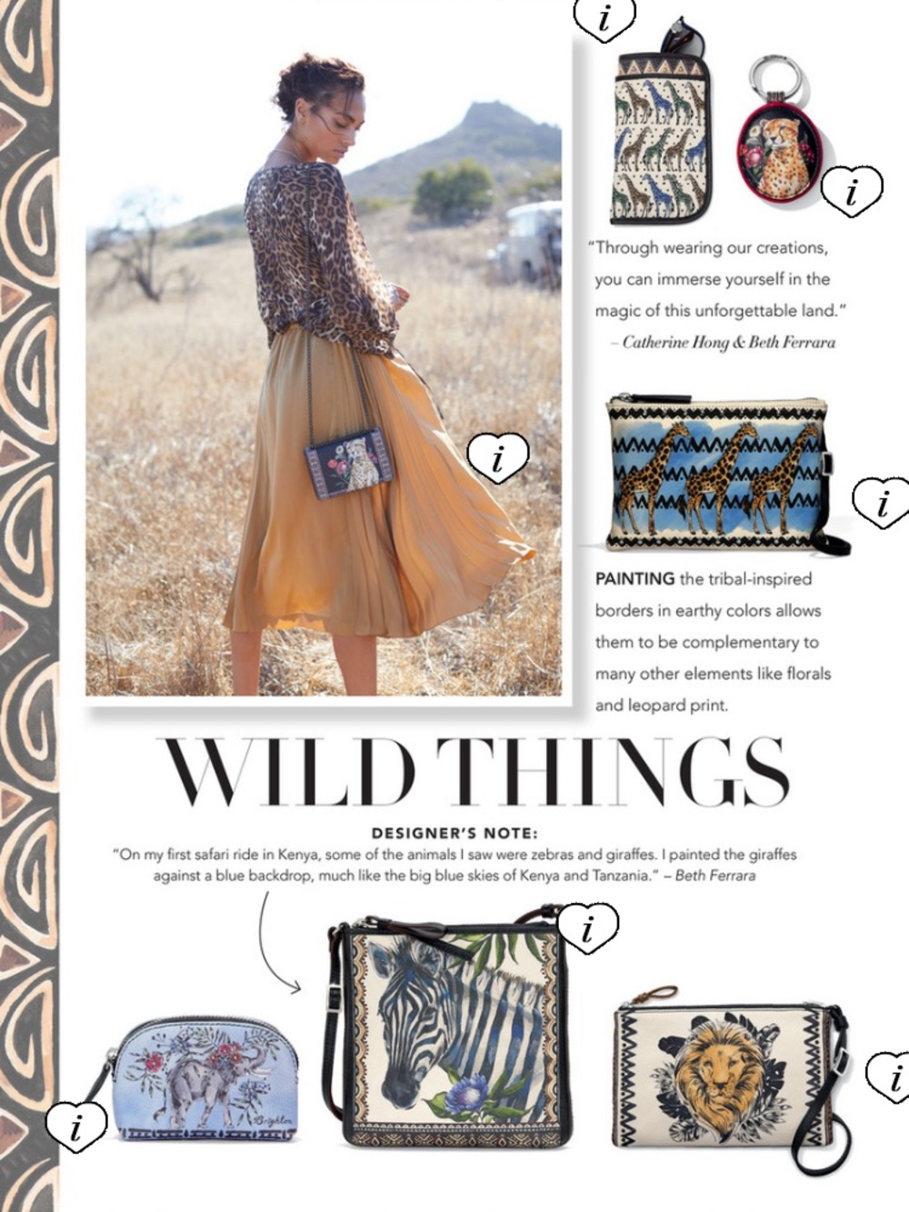 Brighton Africa Stories Gigi Giraffe Purse - Picture 14 of 14